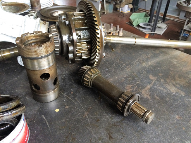 Differential bevel gear